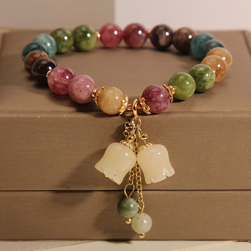 Colorful Bracelet | Crystal | Elegant, Fashionable, Auspicious | Women's Accessories | For Couples, Friends And Family | Elegant