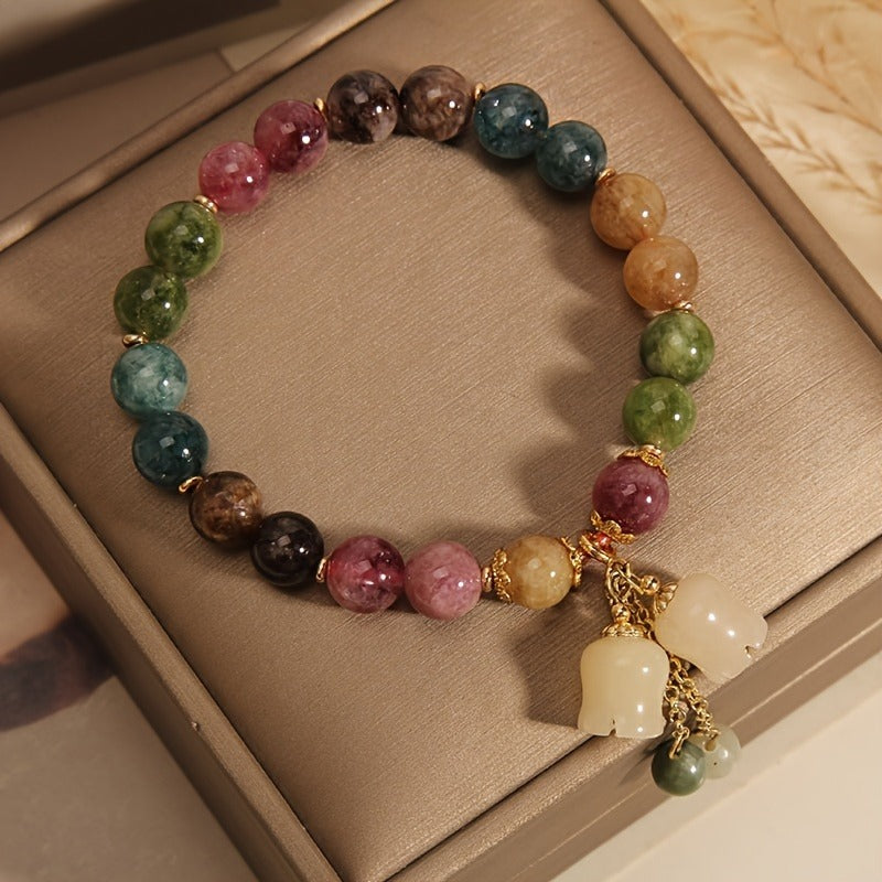 Colorful Bracelet | Crystal | Elegant, Fashionable, Auspicious | Women's Accessories | For Couples, Friends And Family | Elegant