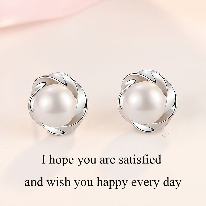 Delicate, Comfortable Imitation Pearl Earrings, Simple, Elegant, Retro, and Sexy for Daily Wear or Parties