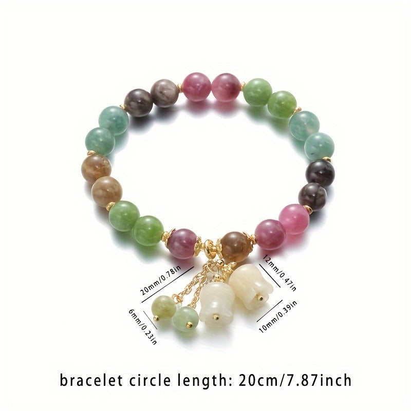 Colorful Bracelet | Crystal | Elegant, Fashionable, Auspicious | Women's Accessories | For Couples, Friends And Family | Elegant