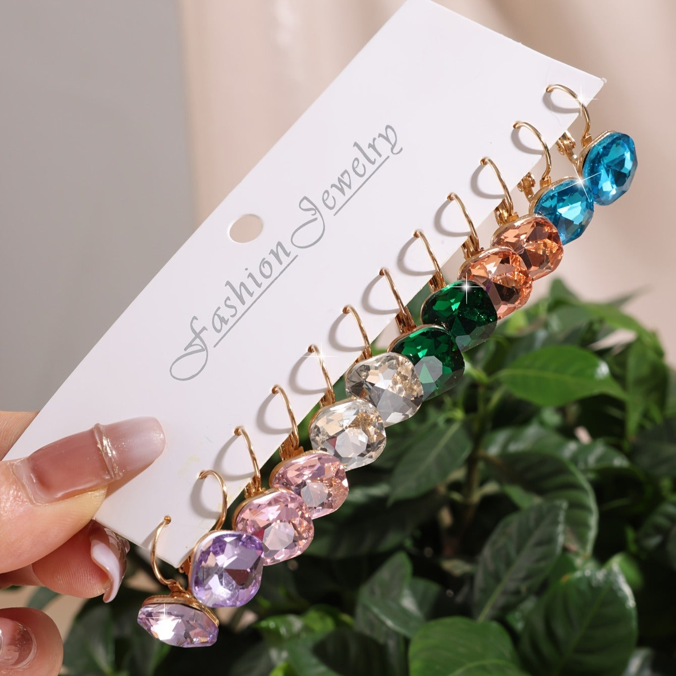 Elegant Cute 14K Golden Plated Zinc Alloy Sugarcube Stud Earrings Set for Women, High-Sheer Daily Wear or Gift Jewelry